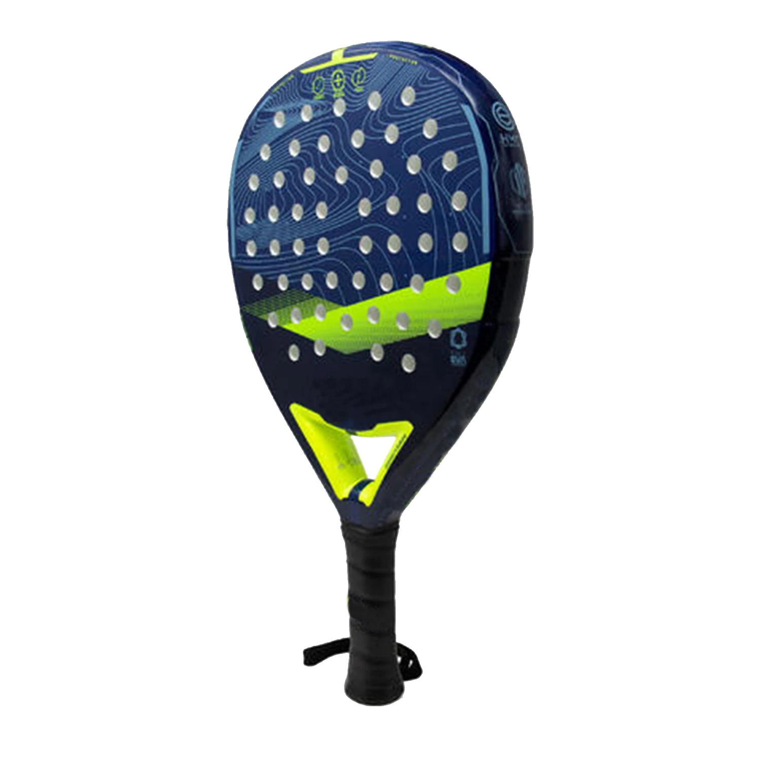 Best Sells Tennis Paddle Racket Paddle Carbon Fiber Surface with Diamond Shape POP Paddle Rackets
