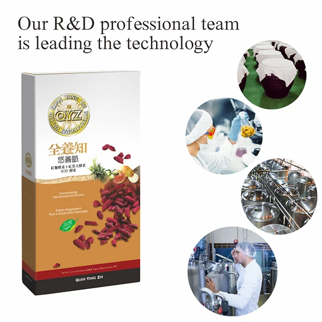 New Product Blood Circulation Digestive Bio Enzyme Powder Vegan Dietary Supplement