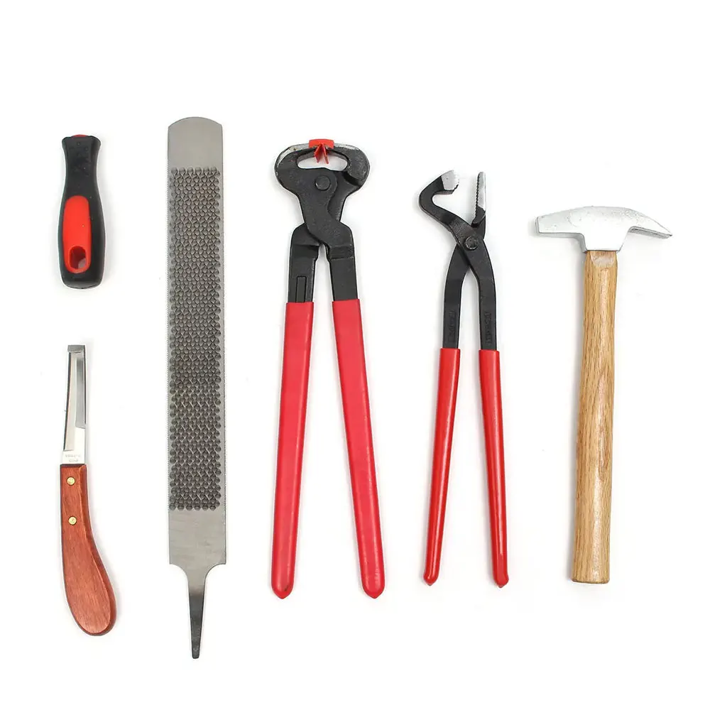 Professional farrier kit horse foot grooming tools kit veterinary instruments / Best Quality Farrier Tool Kit