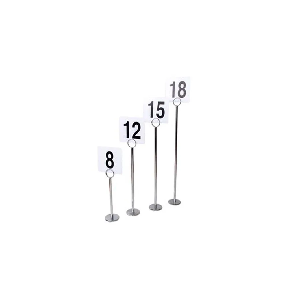 Luxury and Modern Design Stainless Steel Set of 3 and 4 Menu Card Holder Hot Selling and High Quality