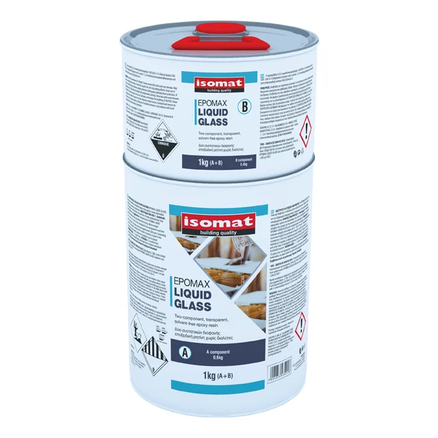 Liquid glass for decorative applications