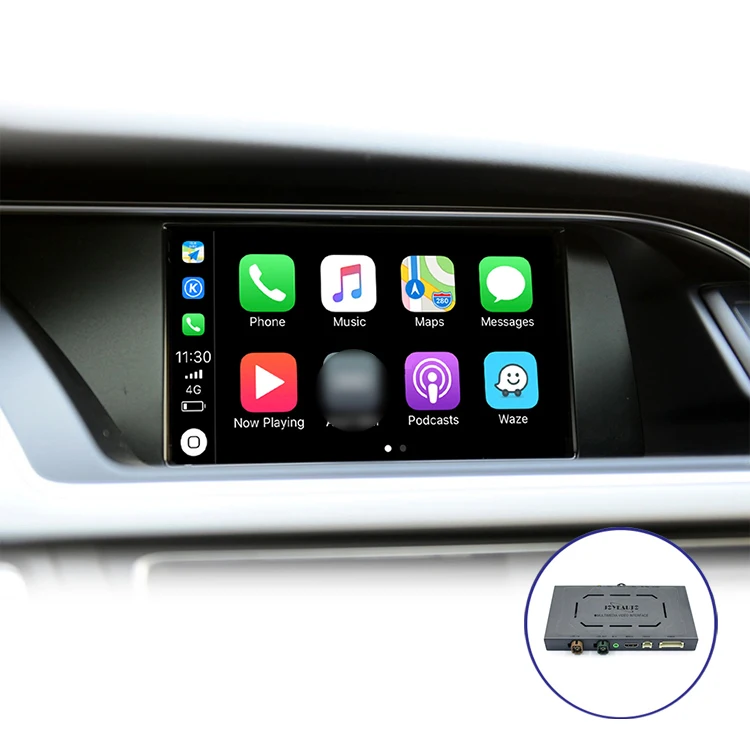 Joyeauto беспроводное обновление apple carplay для Audi 2010-2016 A4 A5 Q5 S4 S5 B8 Android авто