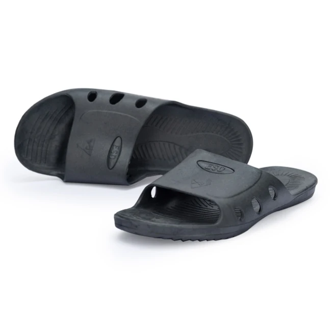 Hot Sale Popular Design ESD Slippers Lab Cleanroom House Sandal Safety Slippers