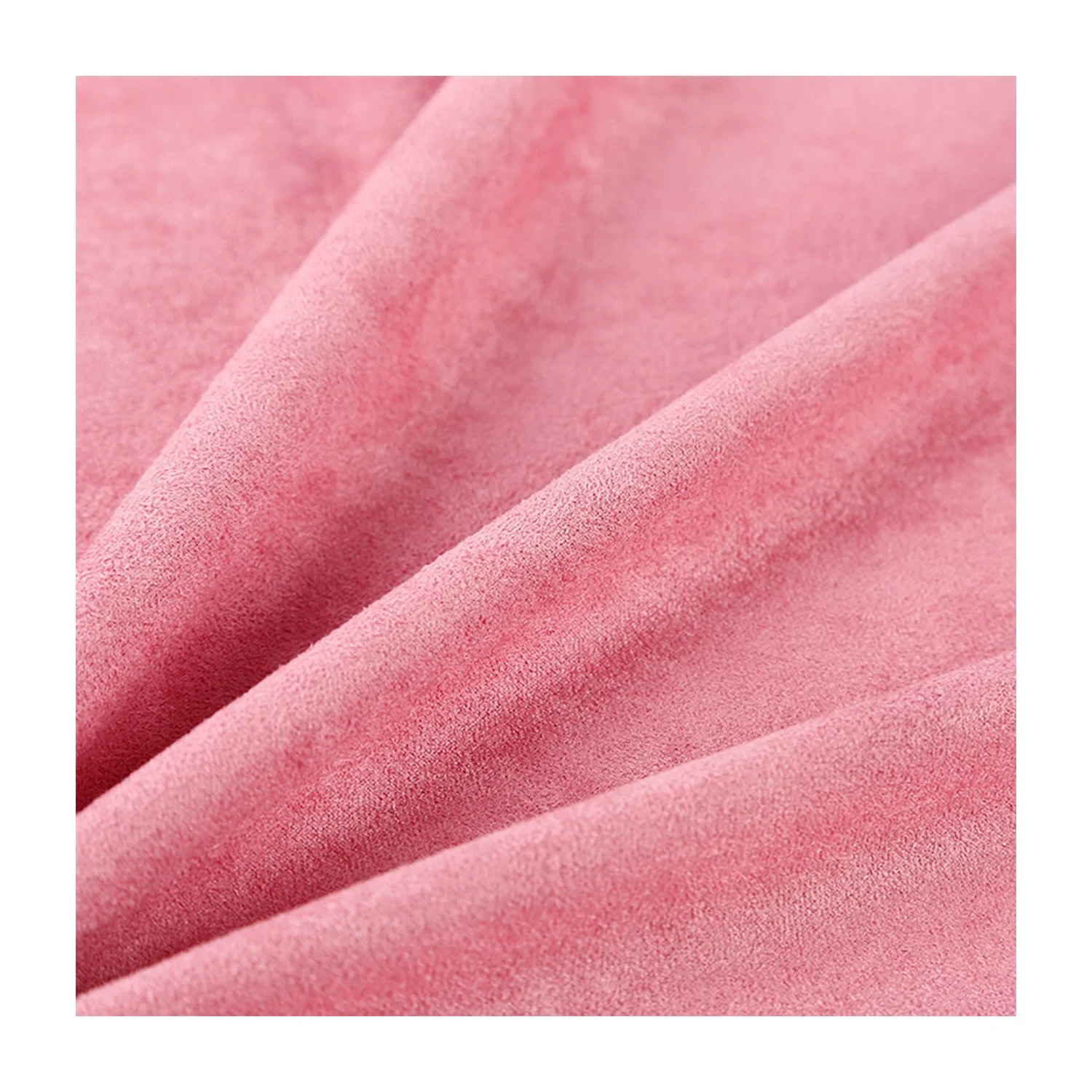 factory wholesale 100%polyester stretch suede cloth fabric fur fabric with suede cheap suede fabric
