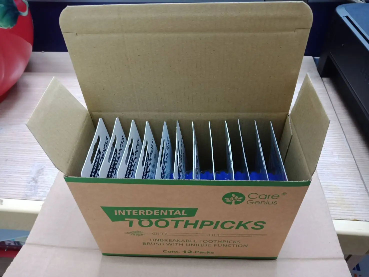 OEM Алмазная дизайнерская щетка, пластиковая зубочистка