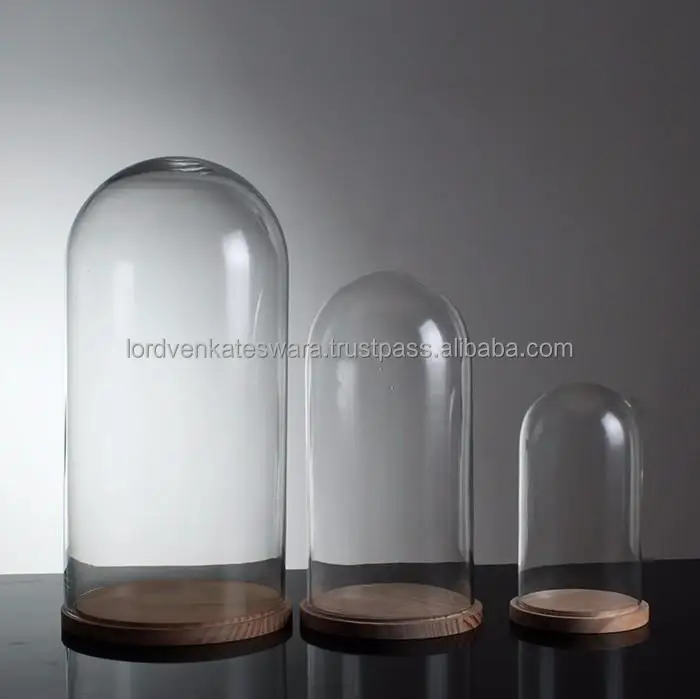 Glass Dome With Base