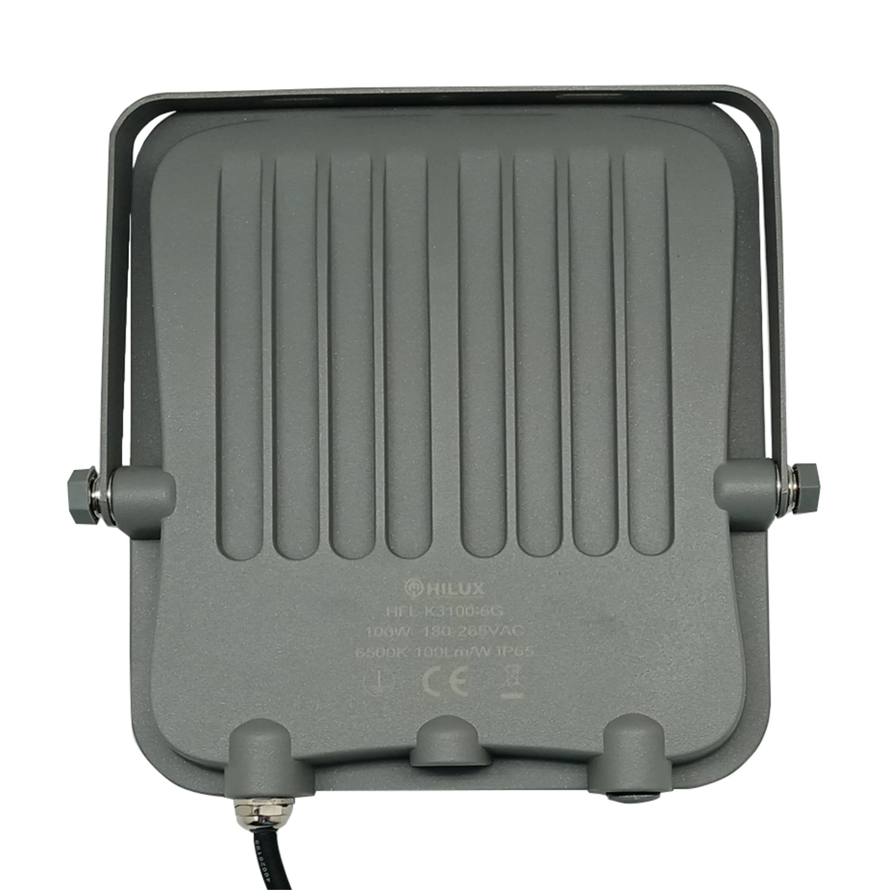 HiLux HFL-K3100-6G напольный DOB прожектор 100 Вт 10000 люмен IP65 дневного света (серый)