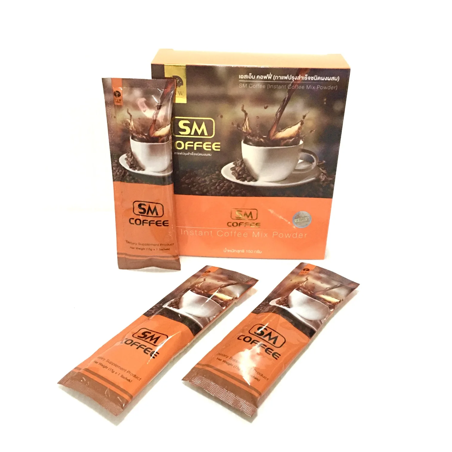  Смесь порошка для растворимого кофе. Бренд SM coffee TSW Растворимый кофе много