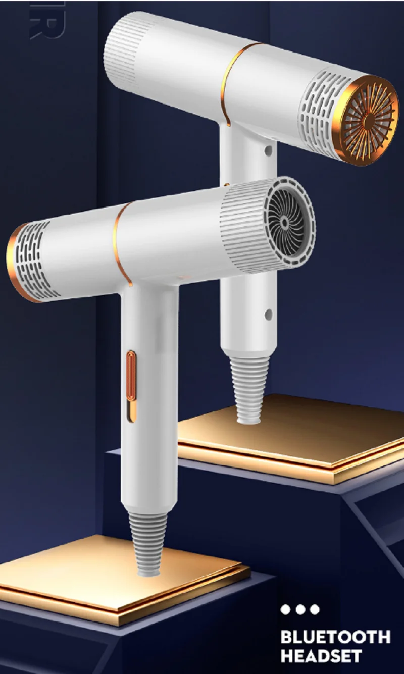 Hair dryer household hair salon high-power blue light ion cooling thermoelectric hair dryer