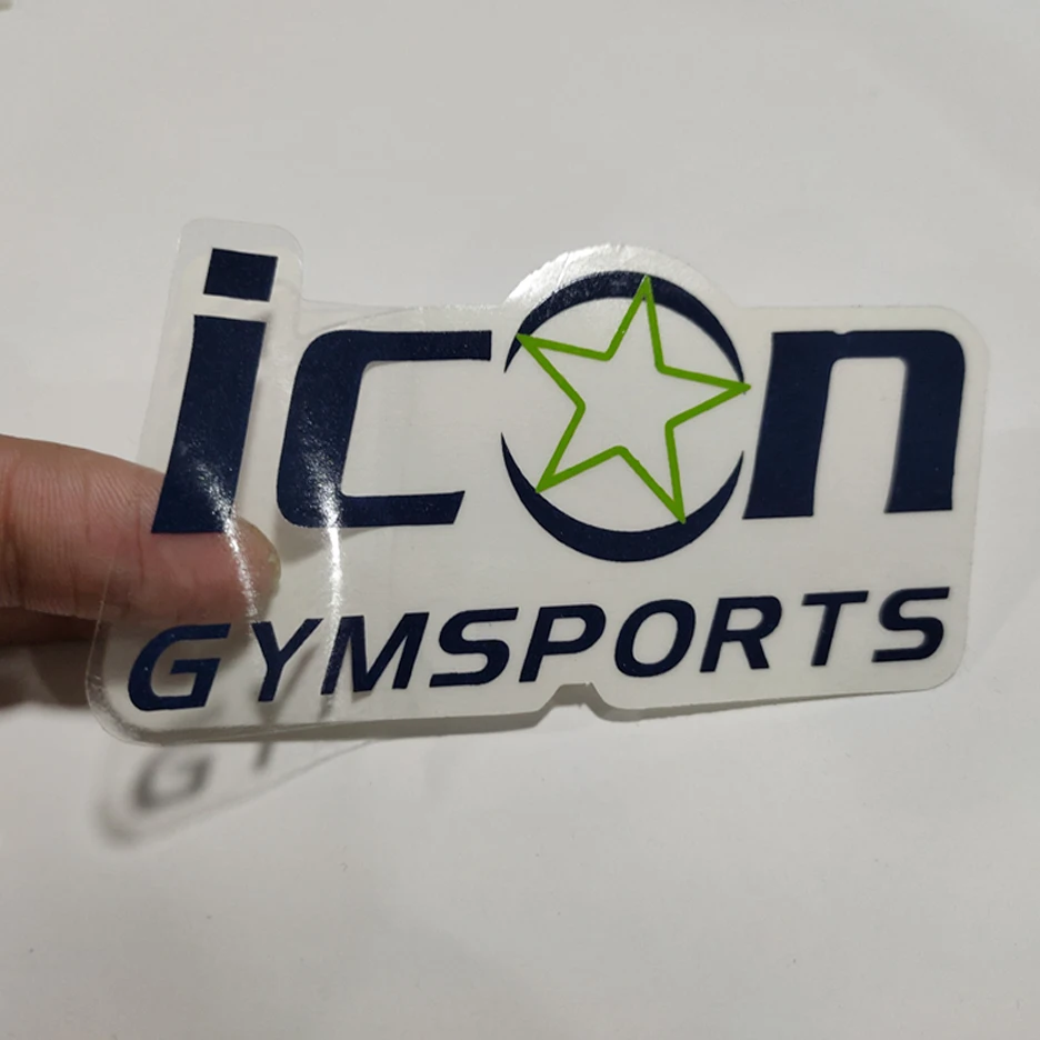 Customise High Quality Transparent Vinyl UV Laminated Stickers High Quality Clear Sticker Printing