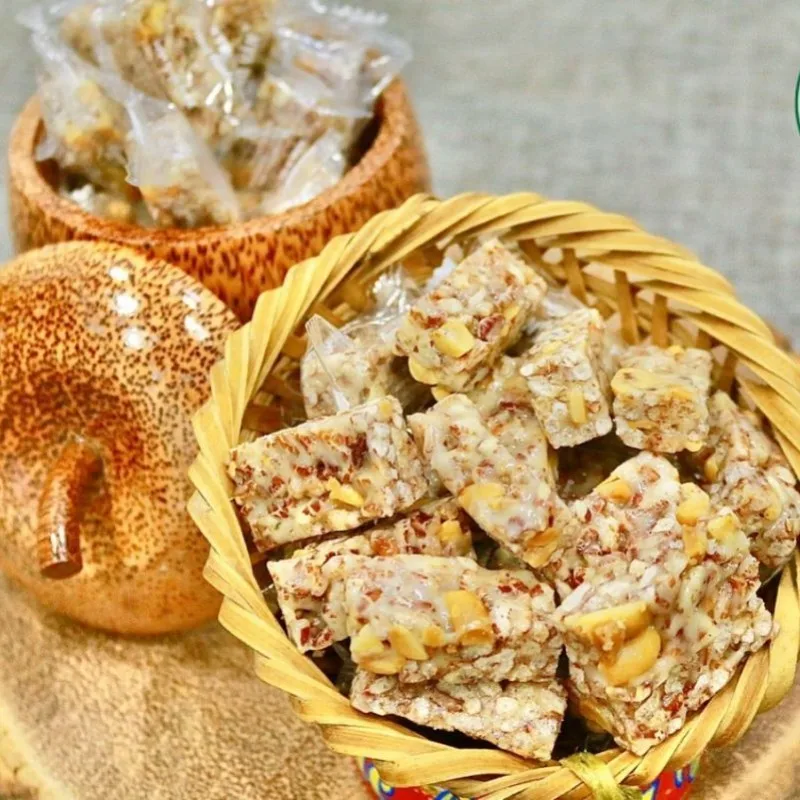 Brown rice Coconut candy