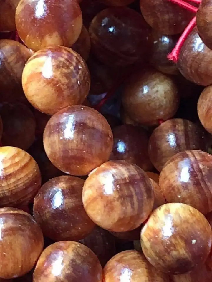 High quality round wooden beads from Vietnam/ Raw spacer lotus bead Competitive Price