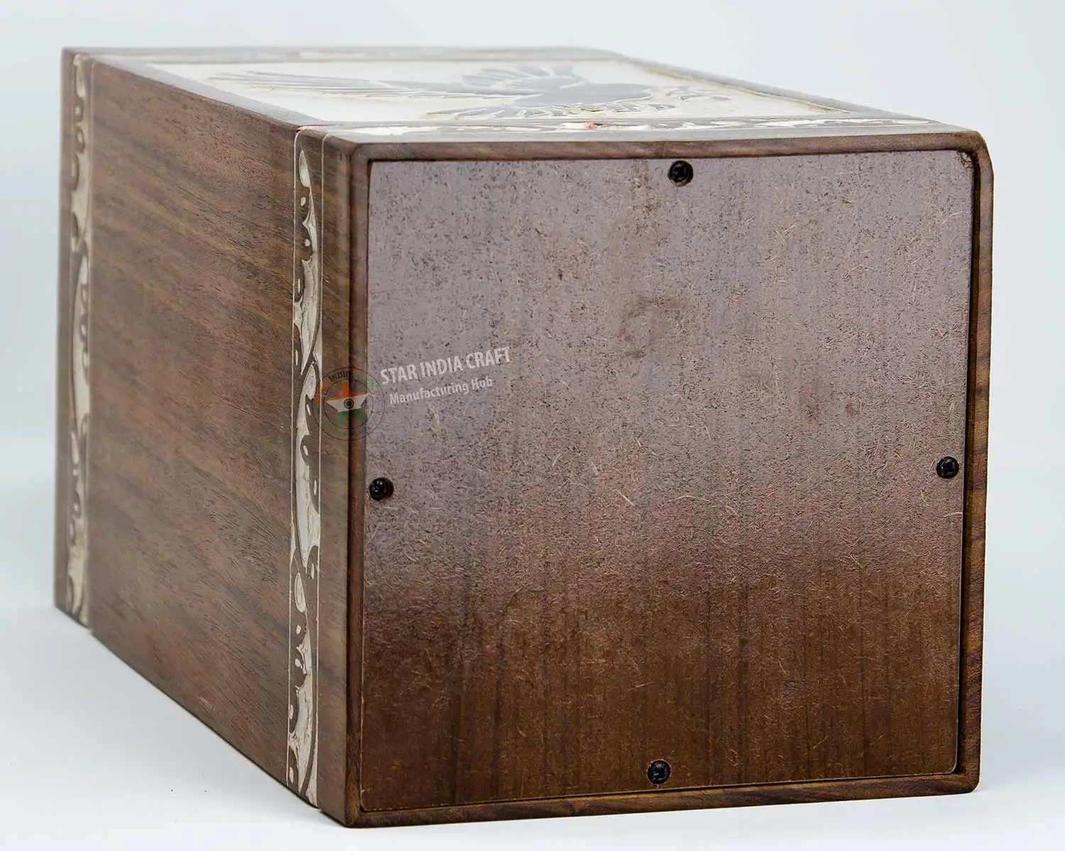 Rosewood Tree of Life Cremation Wooden Urns for Human Ashes - Adult Large Urn for Ashes