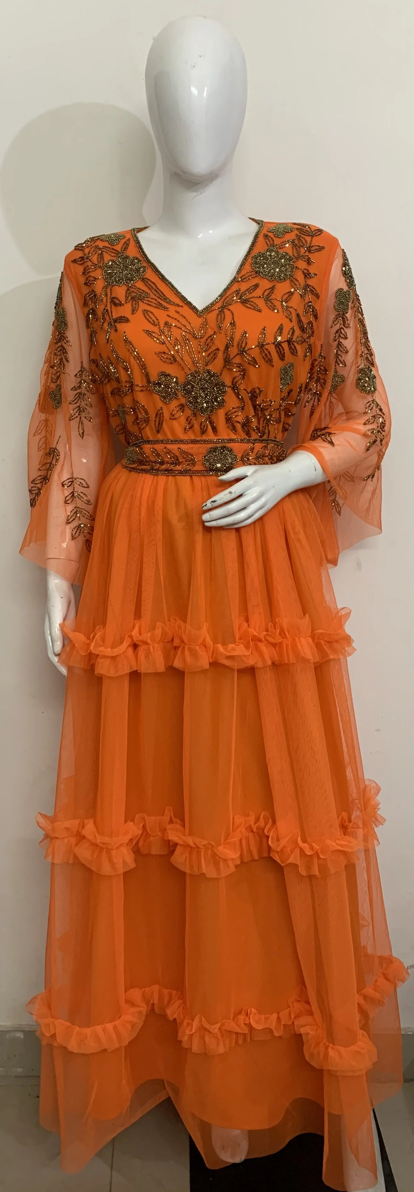 Club Wear 2022-2023 Clothing Long Sleeve Beach Bohemian Dresses Ladies V Neck Maxi Casual Boohoo Dress With Long sleeves Turkish