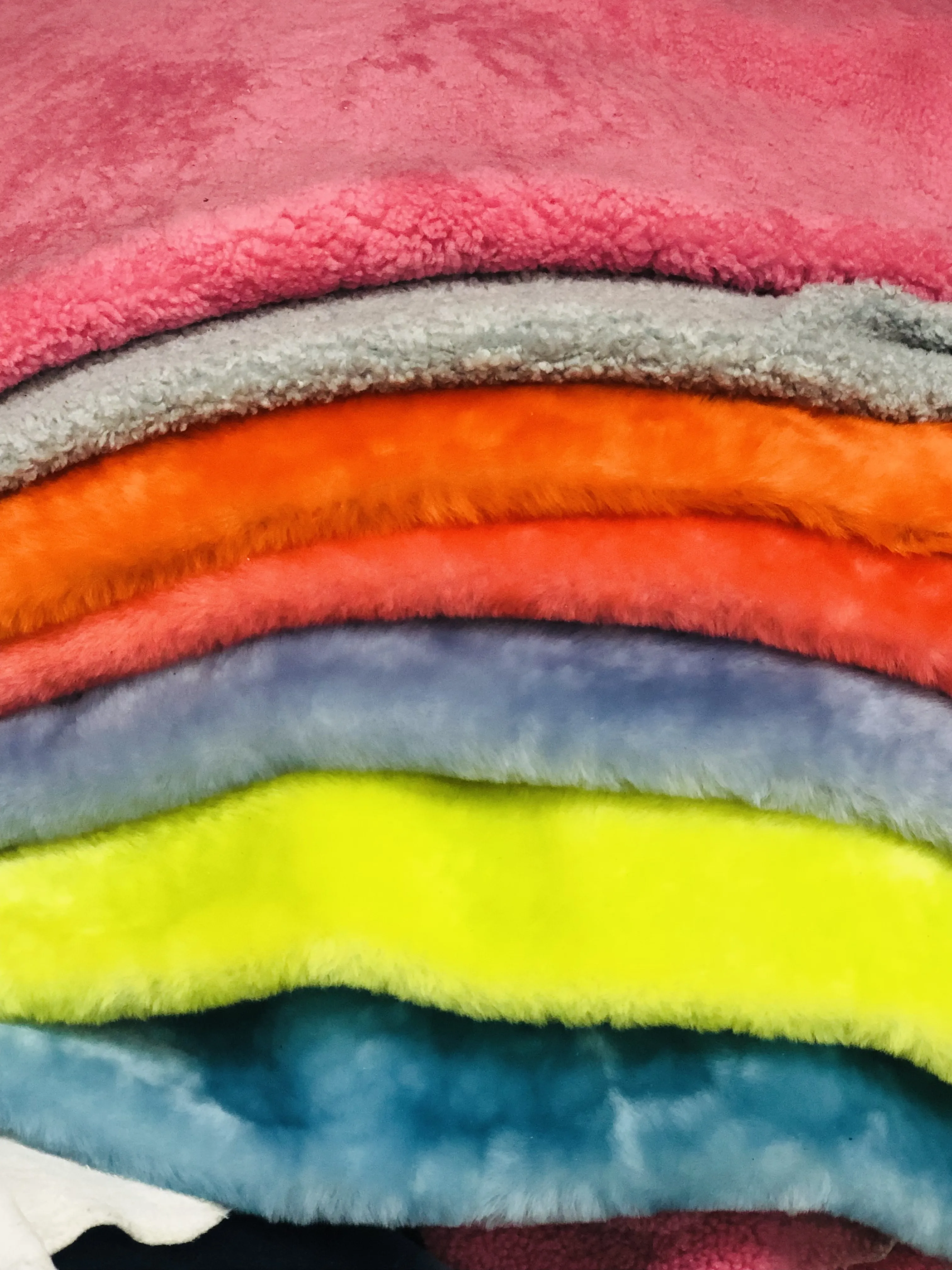 Semi-Finished Shoes Hair Shine Special Treatment h 0.9 - h 1.3 Refined Sheepskin For Sewing Shoes/Covers/Slippers