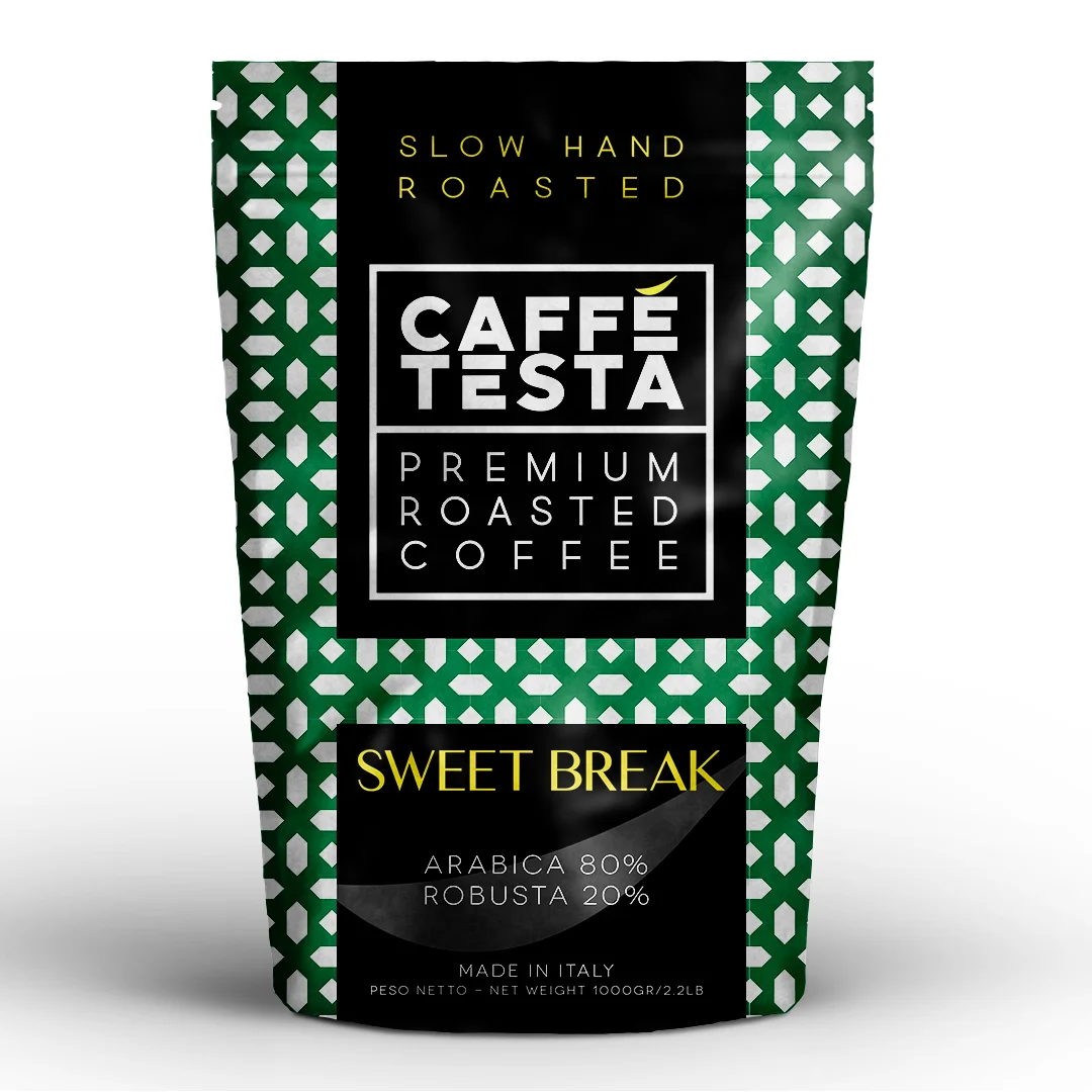 Roasted Coffee Beans Sweet Break, 80% Arabica 20% Robusta, Espresso