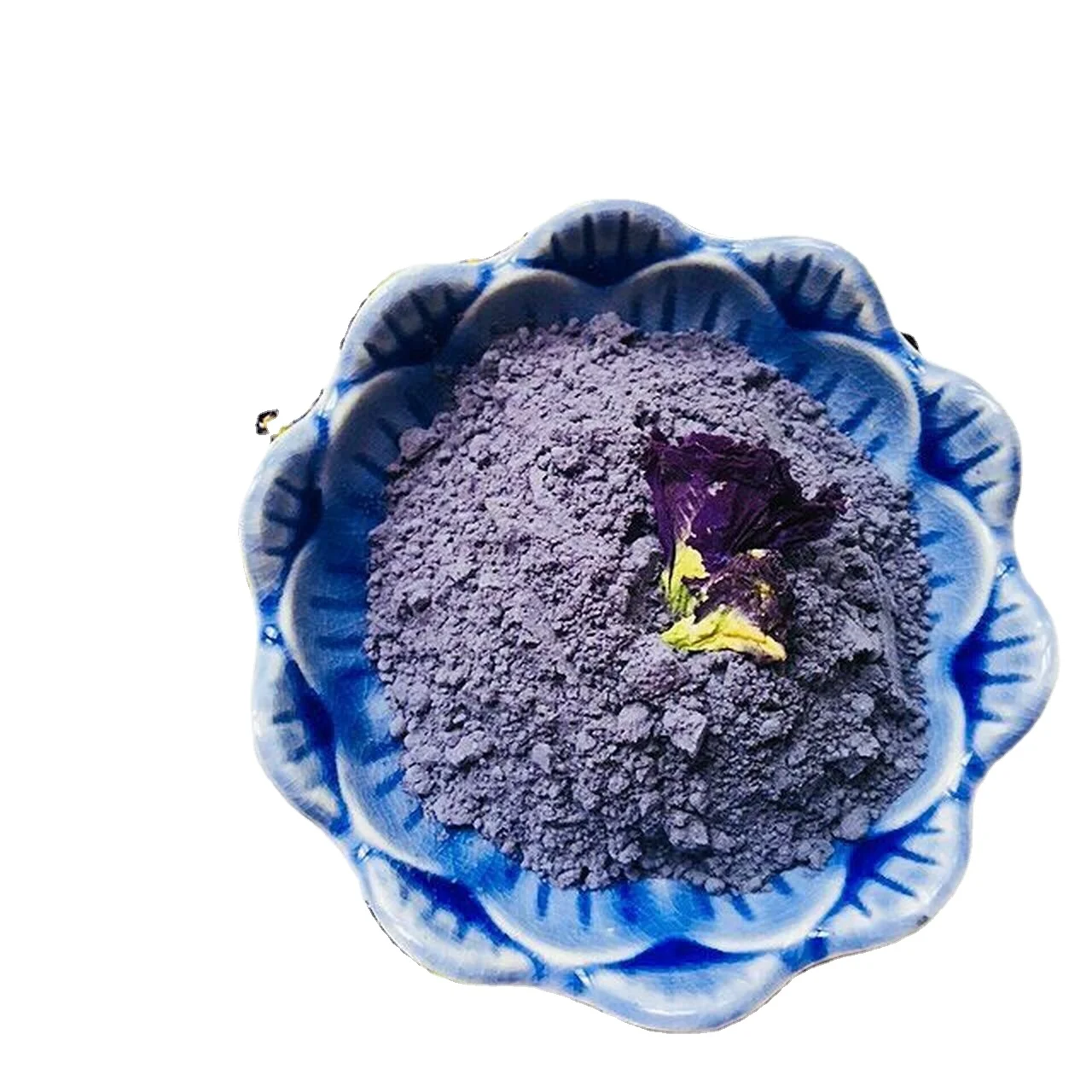 Private Label OEM Organic Butterfly Pea Flower Tea Powder Fine Ground Bulk Product of Thailand