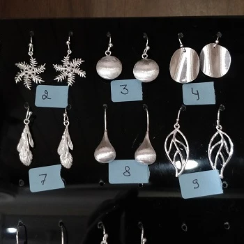 Trendy 925 Sterling Silver Thailand Made Earrings