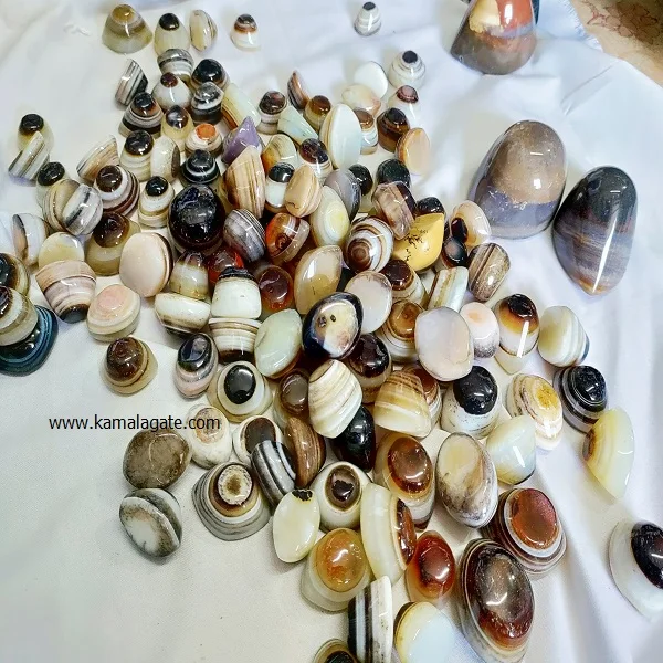 Wholesale Natural gemstone Crystal Healing Stone Agate Shiva Eye Wholesale Semi-precious Stone Eye for sale
