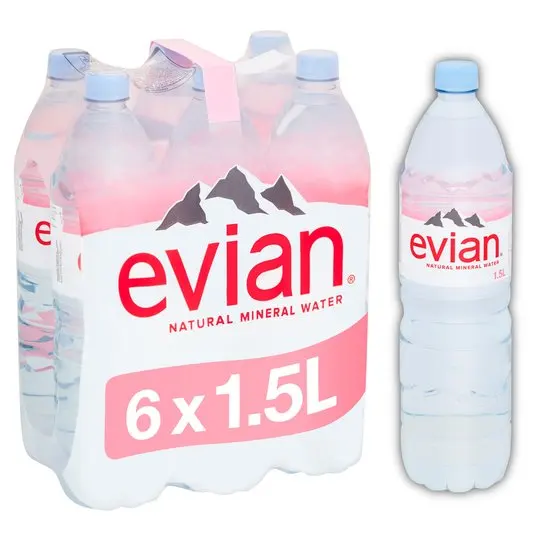 Evian Water  Spring Water
