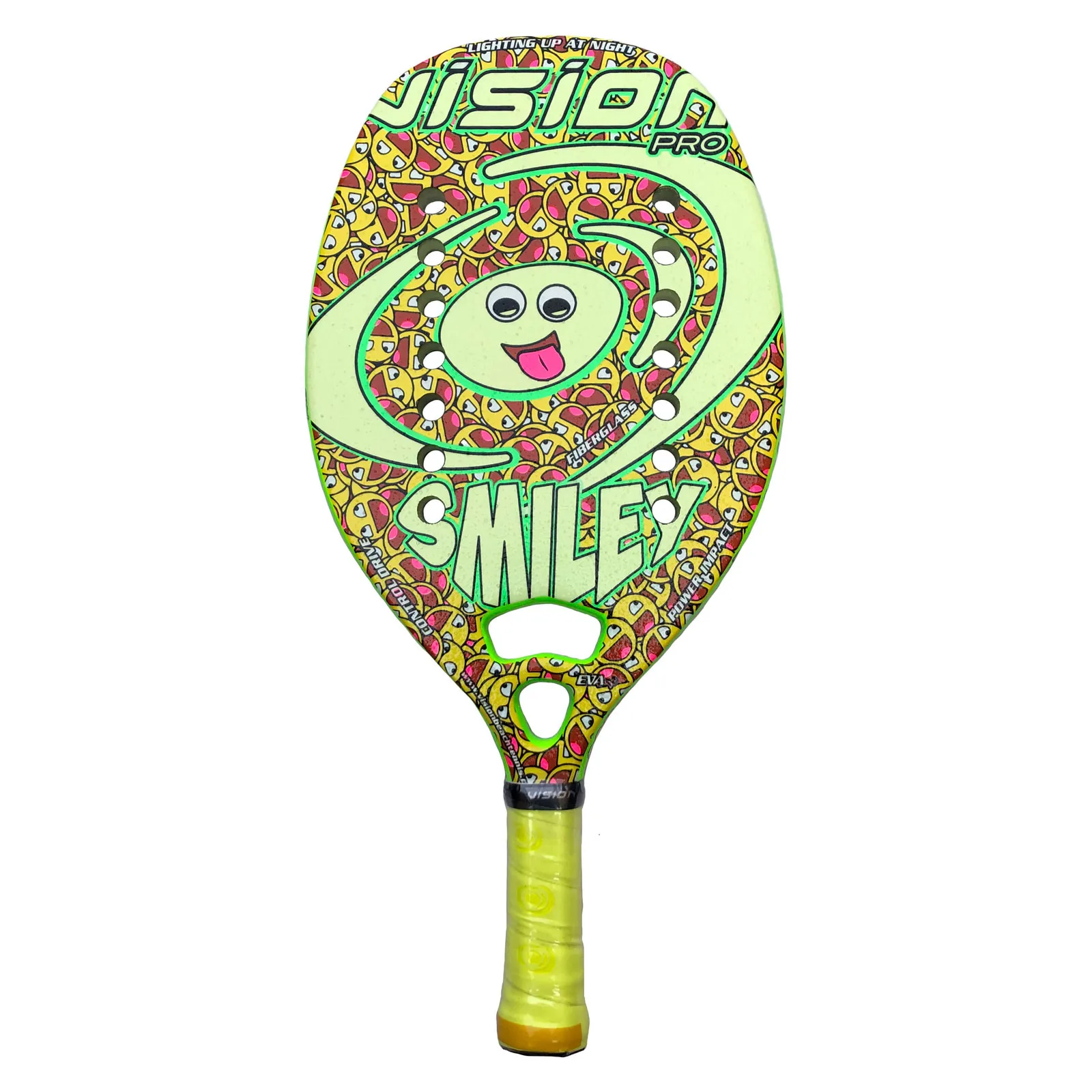
Beach Tennis Rackets Custom Carbon glass Beach Paddle/Padel Racket with your logos and color combinations 
