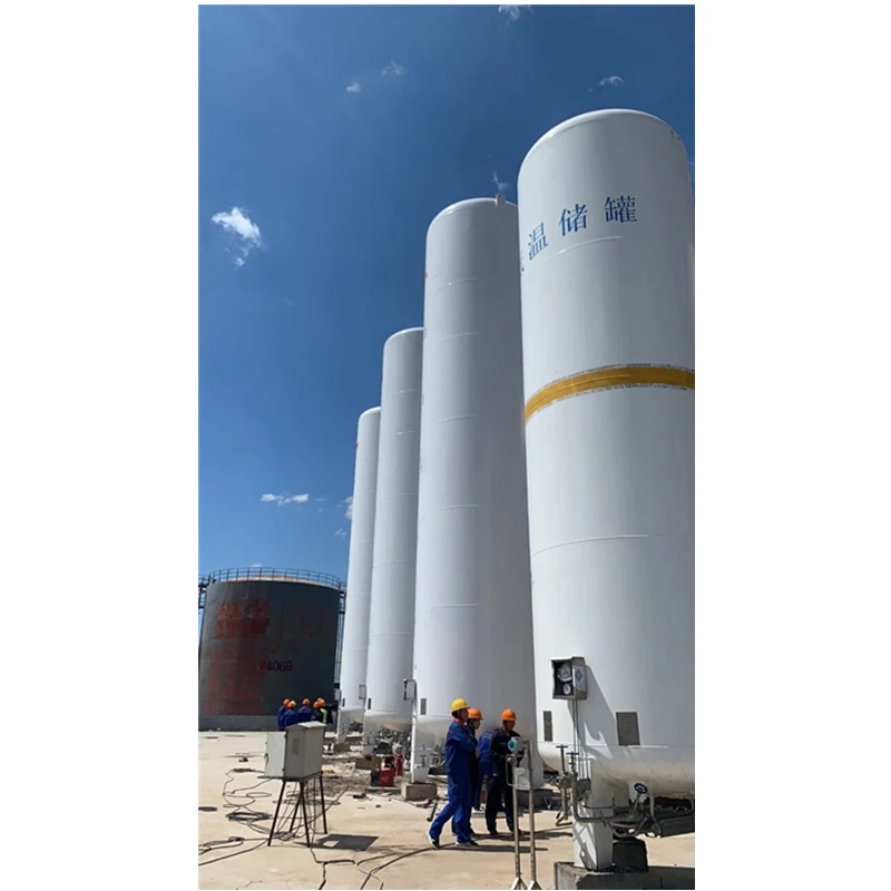 Stationary 50nm3 High Quality Liquid Oxygen Cryogenic Storage Tank Liquid Oxygen Storage Tank