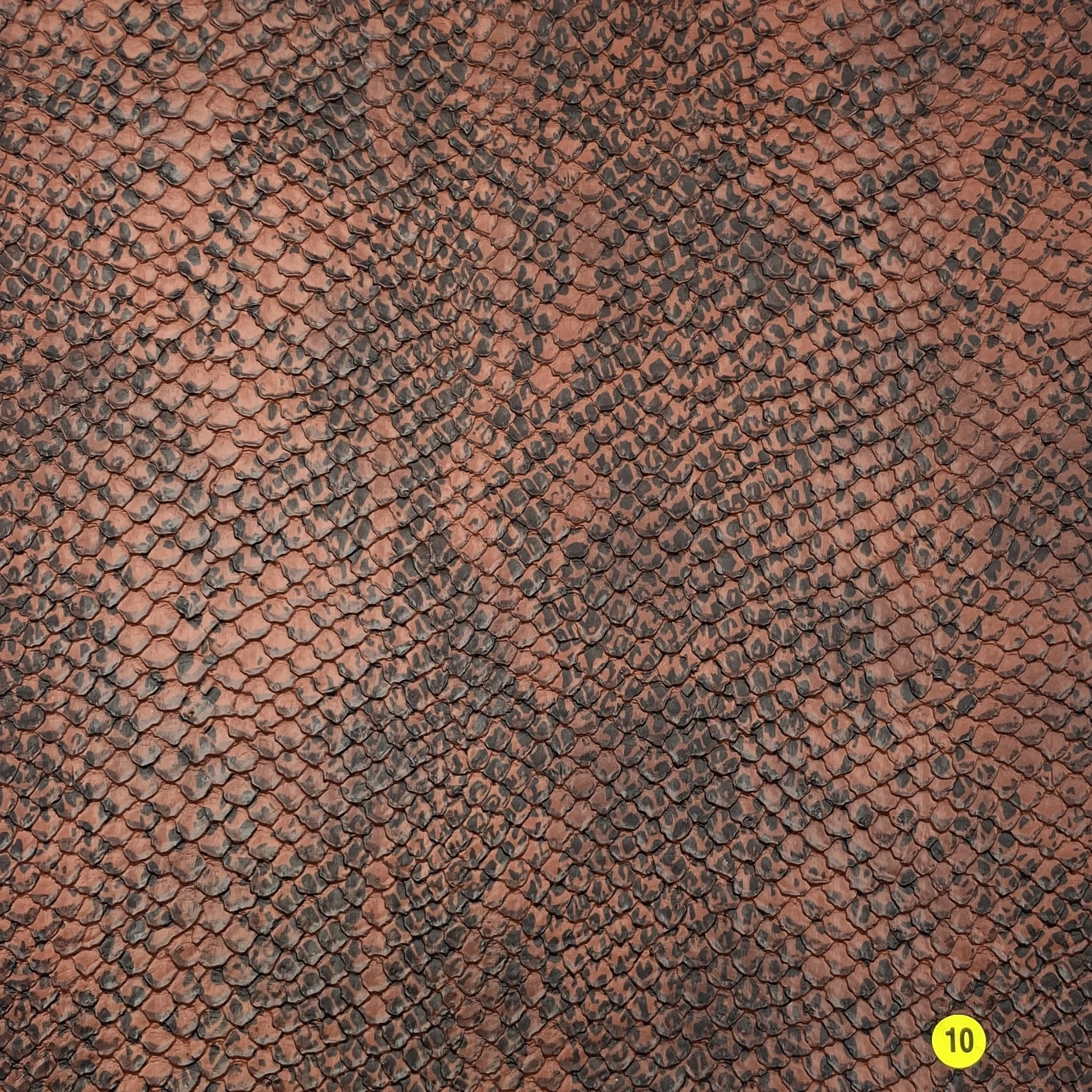 Высококачественная биоразлагаемая Водонепроницаемая полиуретановая вспененная искусственная змеиная кожа EPO для ремней и аксессуаров