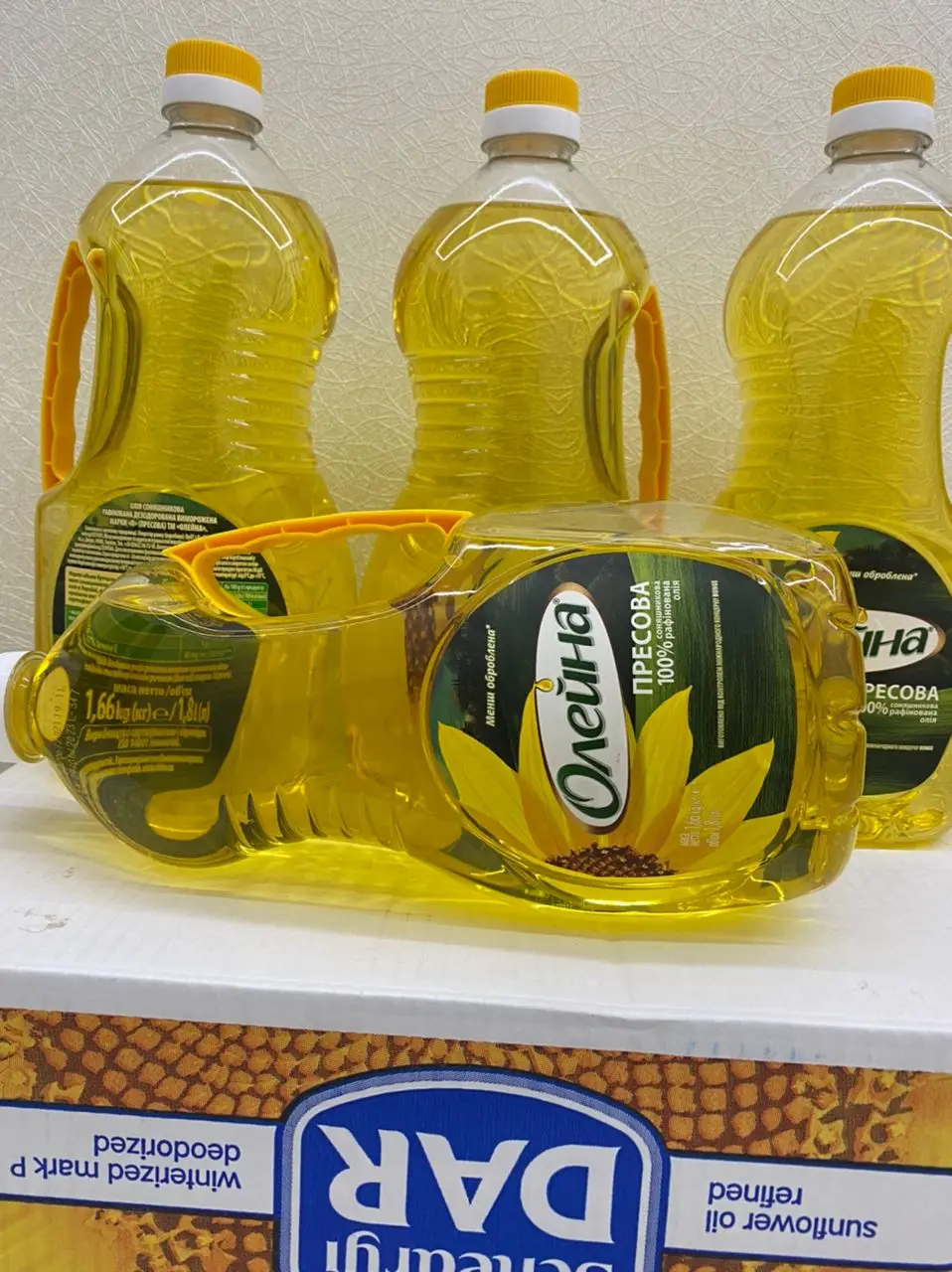 Refined sunflower oil in Bulk