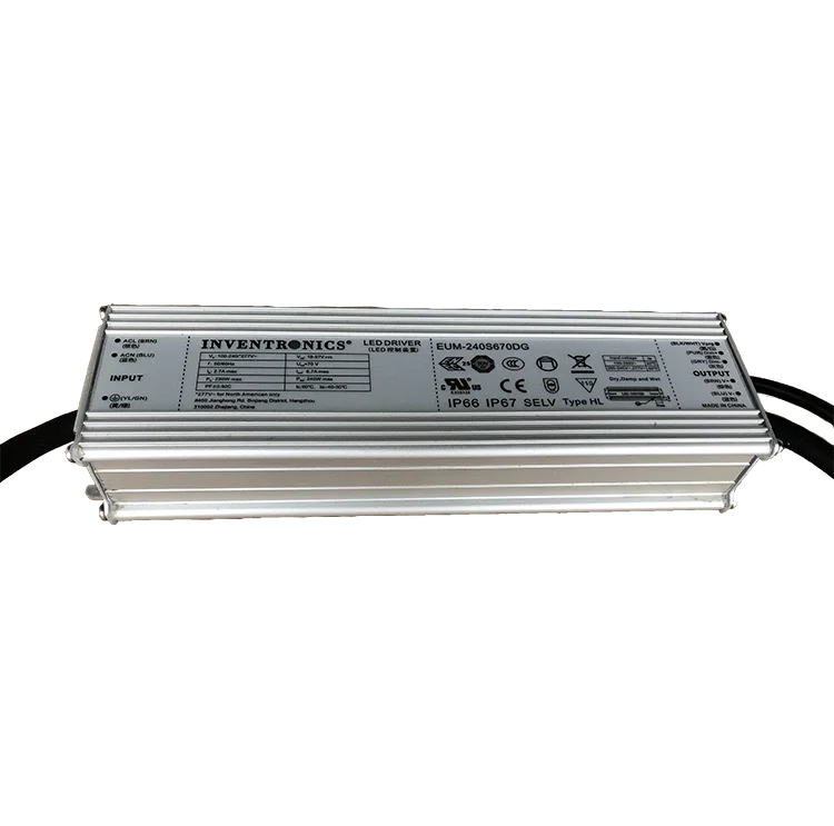  Светодиодный драйвер Inventronics 010 в с регулировкой яркости EUM240S105DG 240 Вт
