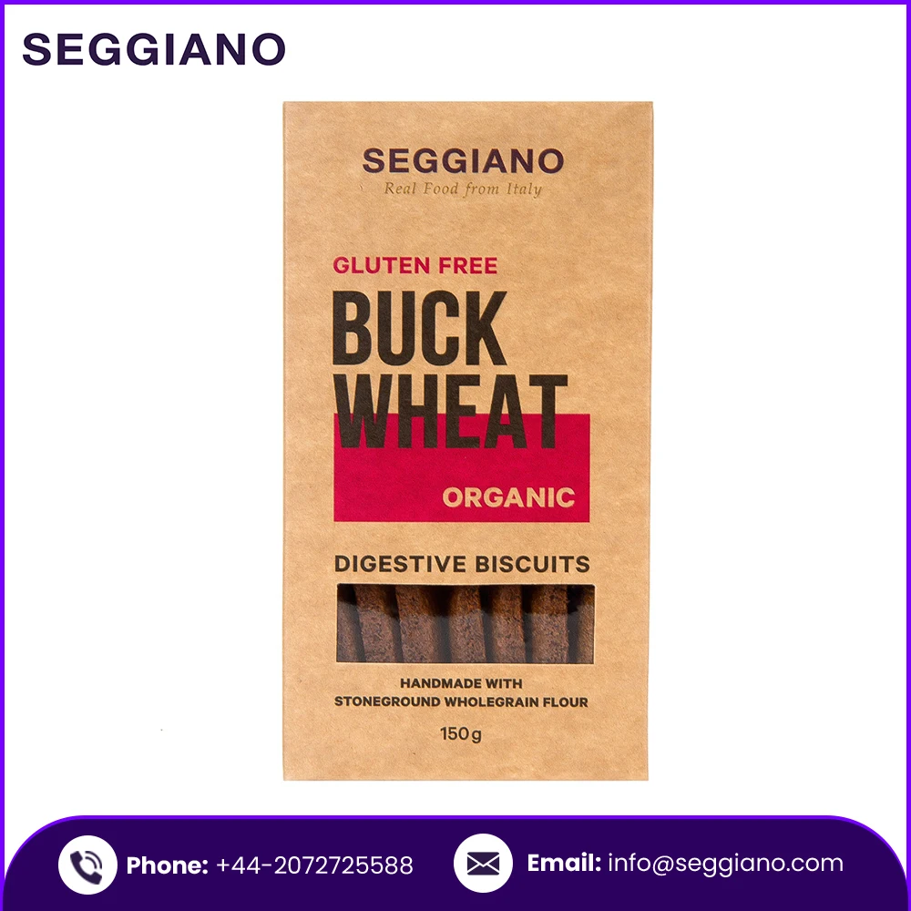 Пищевое печенье Seggiano органическое из гречихи 150 г