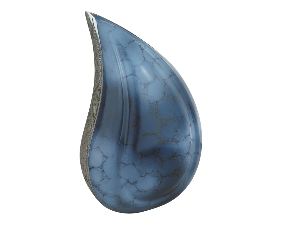 Самая низкая цена глянцевая фиолетовая металлическая урна для кремации людей погребальные принадлежности взрослых размера с оптовой ценой сочетающиеся сувениры