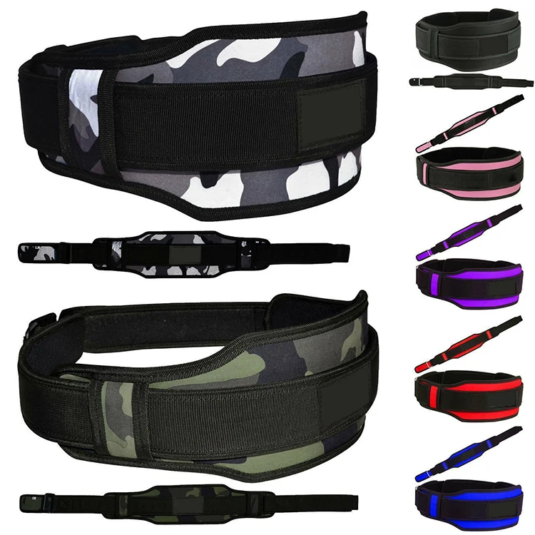 GAF Weight Lifting Belt Neoprene Gym Wide Back Support Workout Fitness And Body Building For Men And Women