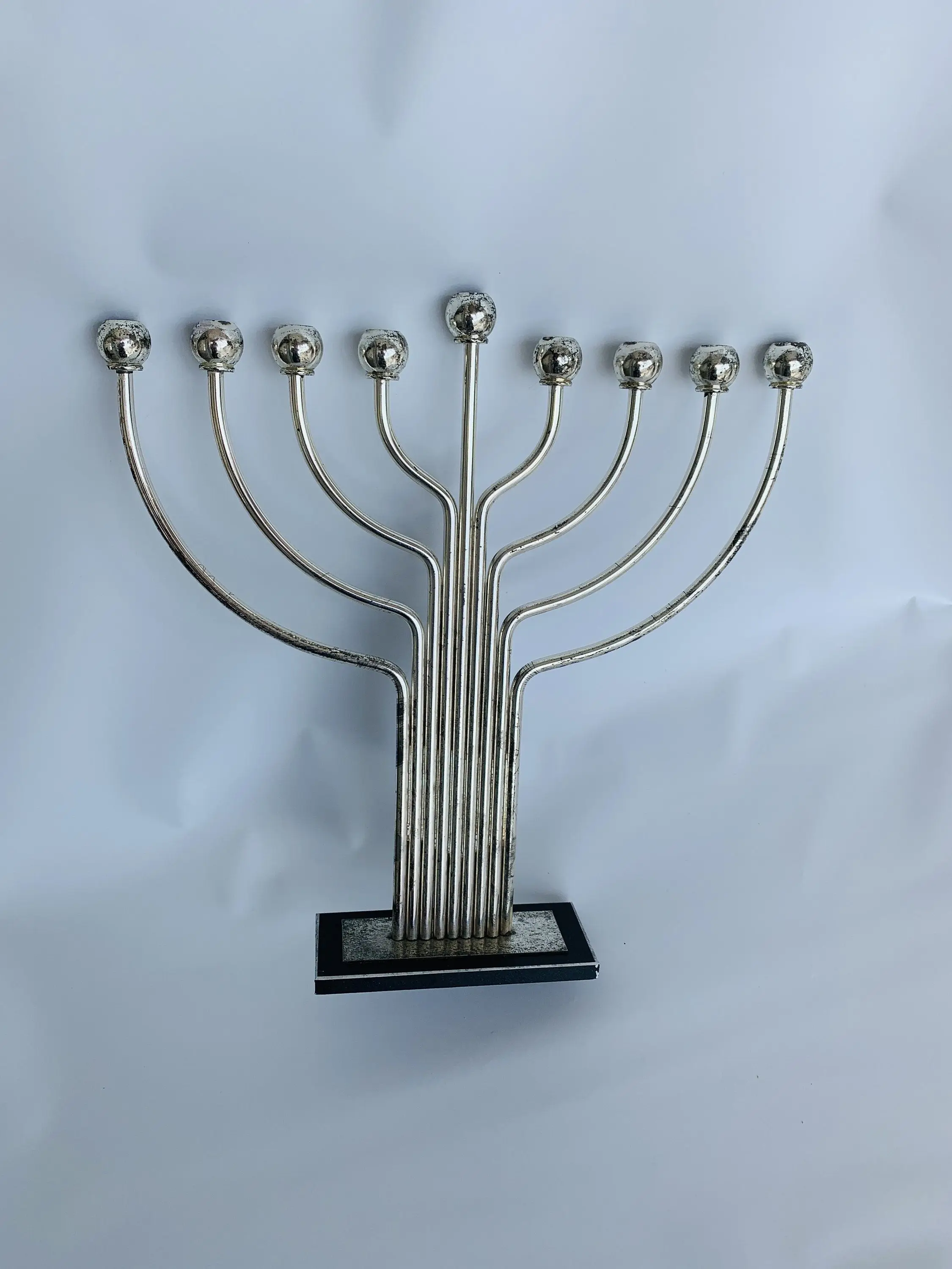 Традиционный латунный Менора 9 рук канделябра ханнука и еврейские подарки по оптовой цене для еврейских церемониальных подарков