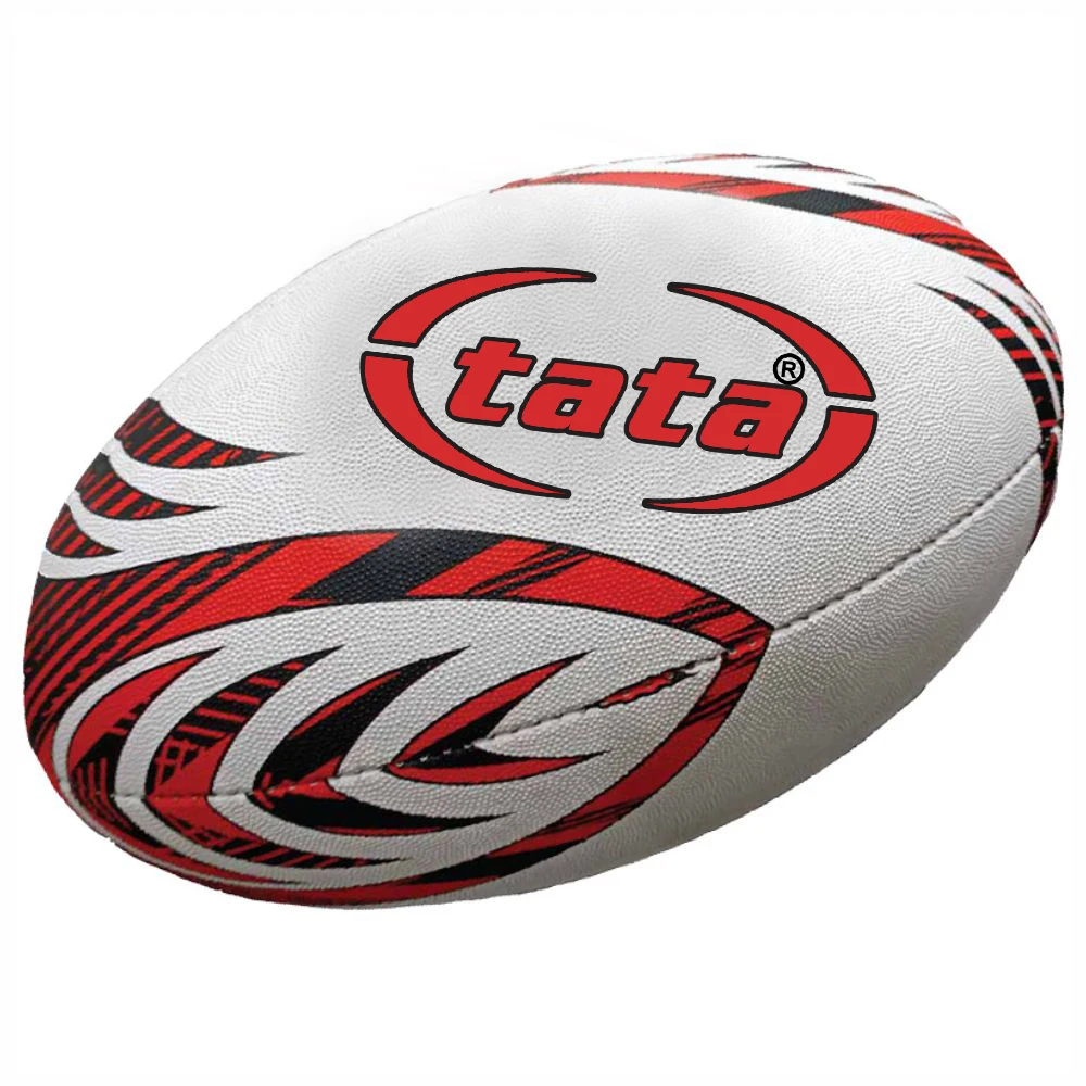 Factory Made Customized Printing Wholesale Rugby Ball Hot Selling Pure Leather Heavy Duty Outdoor Adult Sports Rugby Ball