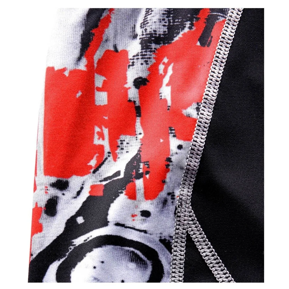 Summer Mens Compression Tights Running Shorts GYM Fitness Short Pants Quick-drying Stretch Football Trousers Jogging