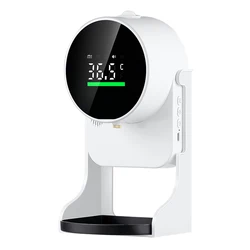 New arrival 2 in 1 rechargeable K10 PRO Automatic soap dispenser K10 pro with temperature measurement