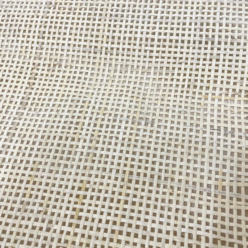Cheap Price Strong Rattan Fiber Natural Caro Rattan Cane Webbing Roll White Color From Vietnam