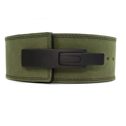 Custom Gym Belt Durable Comfortable Leather Weightlifting Belt Buckle  lever weightlifting belt