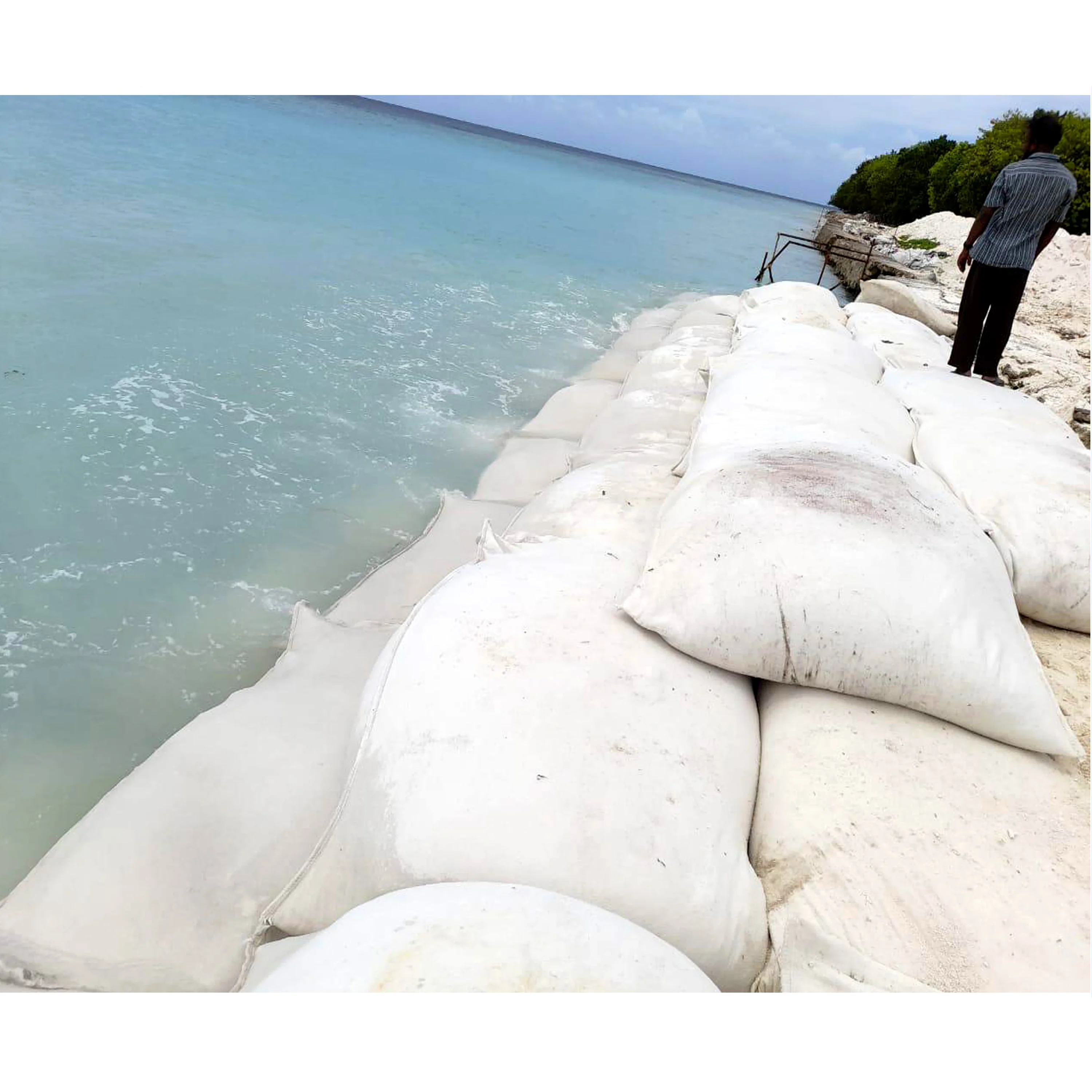 High export quality non woven Geo textile bags polyester Geo  sand bag wholesale quality products