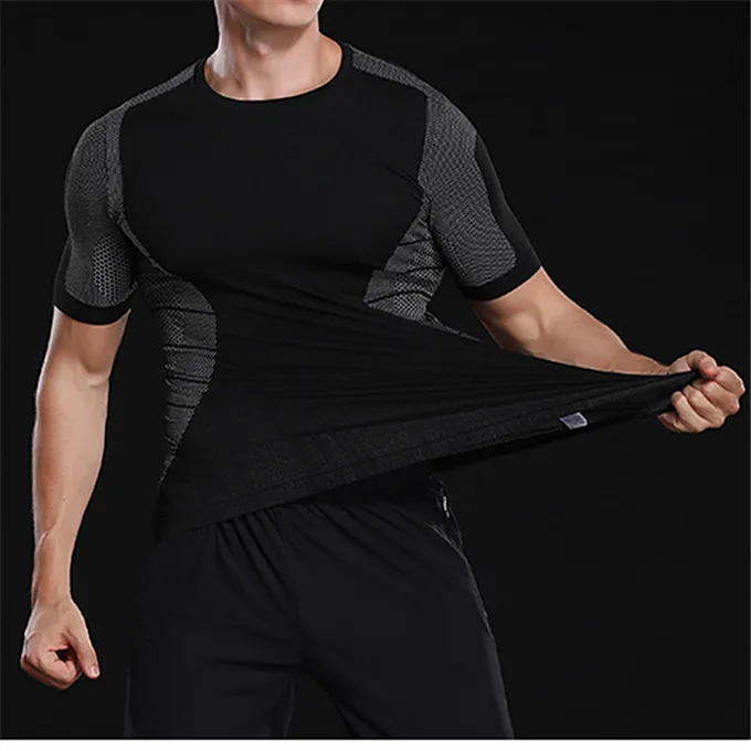 
High Fashion Gym T-Shirts Thermal Short Sleeve Winter Sports Underwear 
