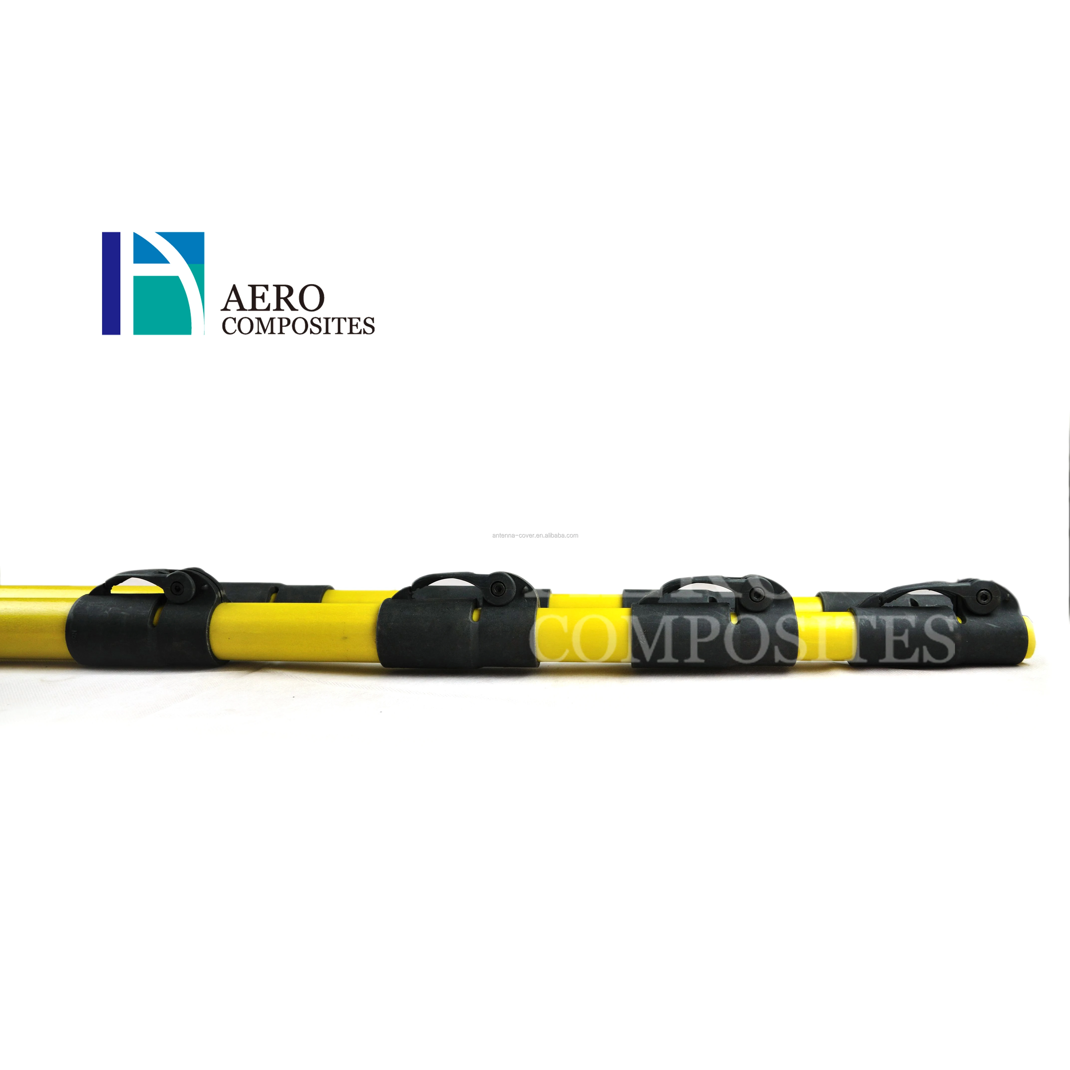 10m fiberglass telescopic poles