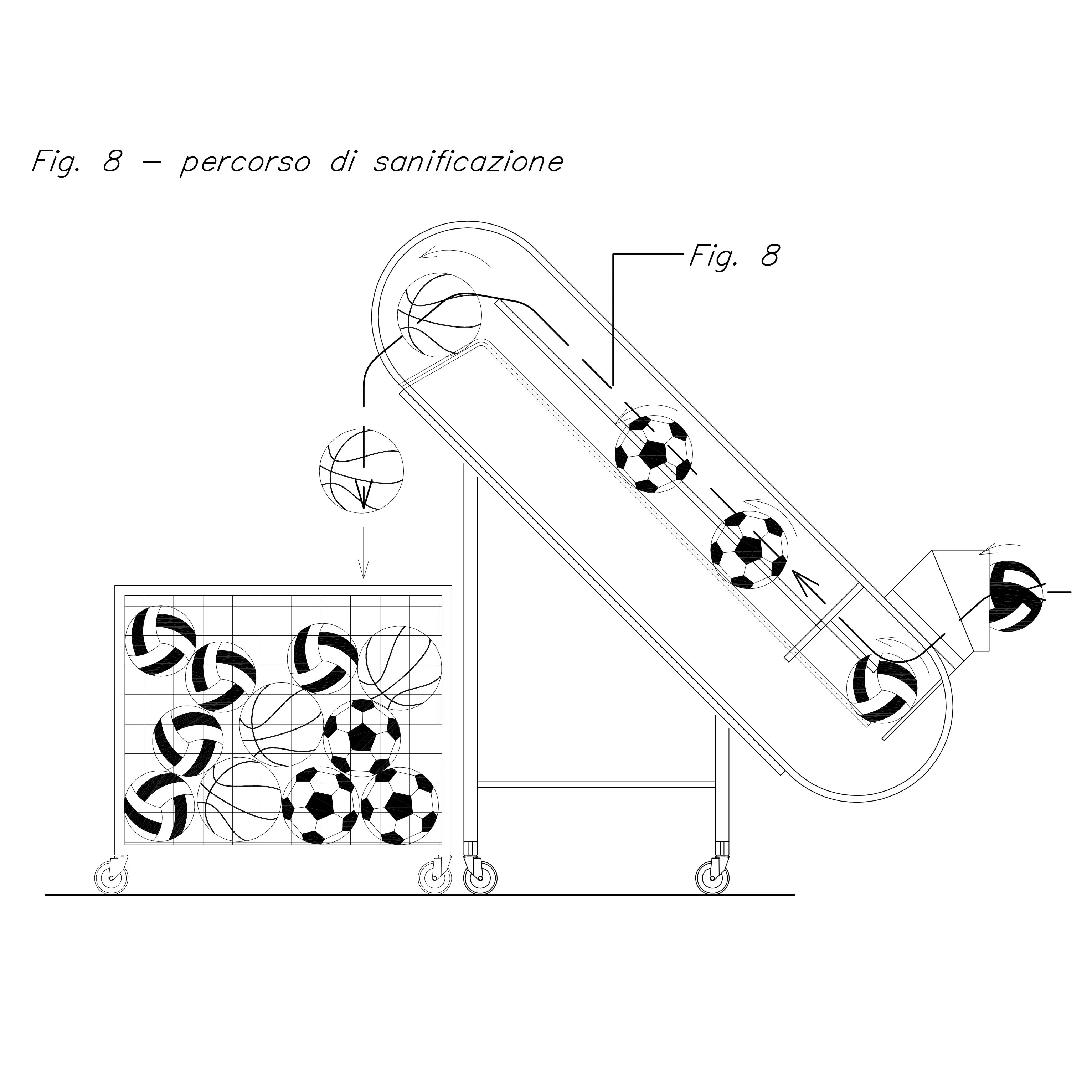 Top iltalian quality sanitizer for sports balls