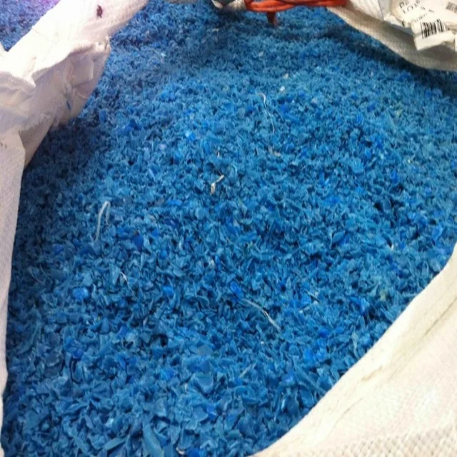  HDPE синие зеленые барабаны перемолоть хлопья царапины