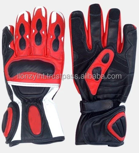 Leather Motorcycle Gloves Cycling Moto Motorbike Protective Gears Motocross Glove winter man Gift women bike