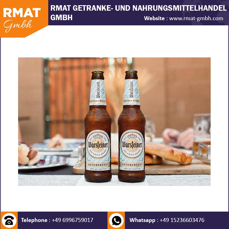 
Rich Quality 4.8% Warsteiner Beer Bulk Supplier 