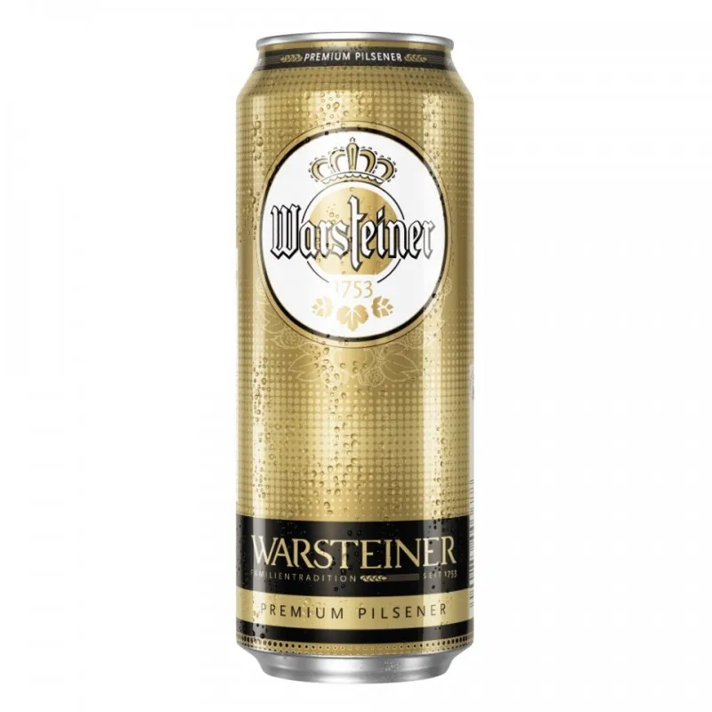 Rich Quality 4.8% Warsteiner Beer can and bottled from Top Supplier