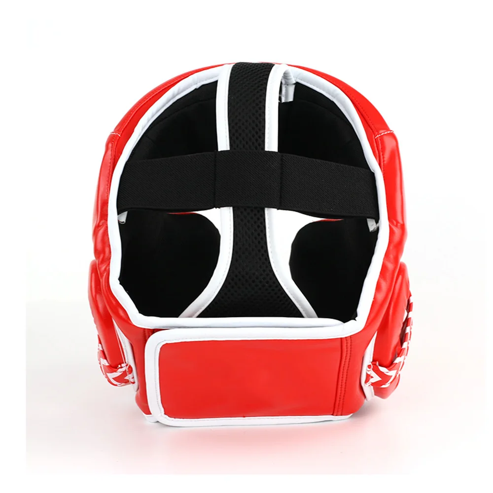Customize logo Polyurethane wrestling headgear Boxing Head Guard
