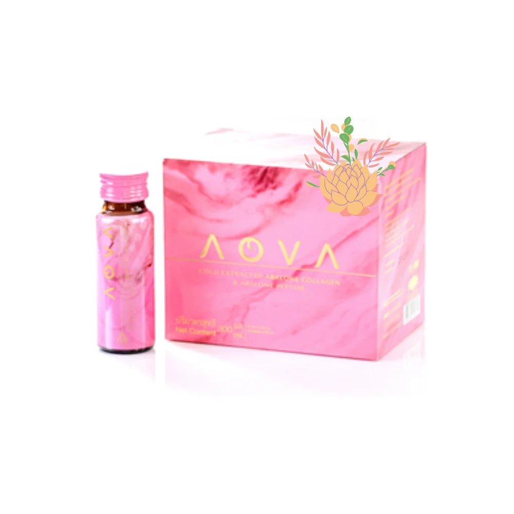 Best Thailand Collagen Drink AOVA Abalone Collagen Beauty Liquid Drink for Whitening Skin
