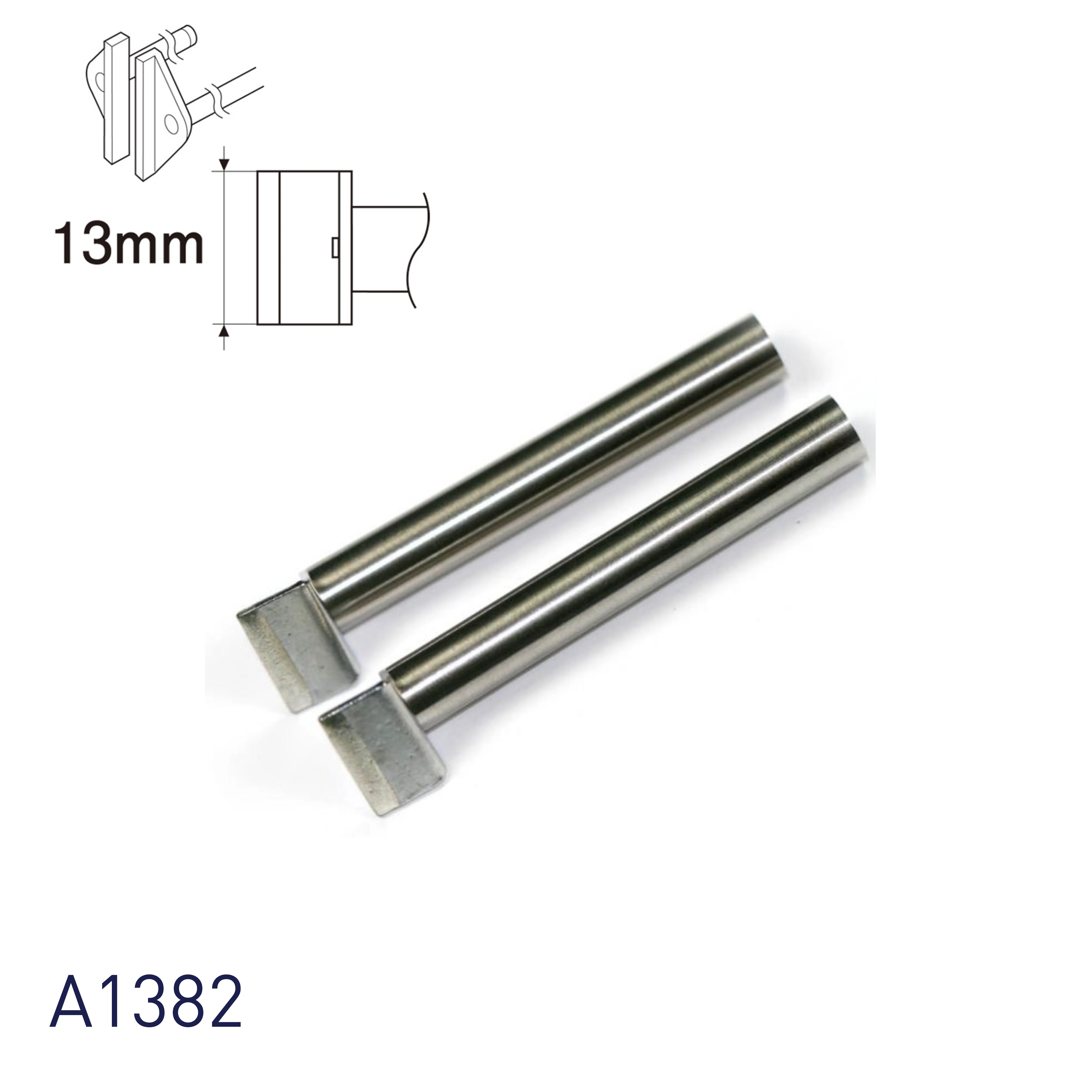 HAKKO SMD Hot Tweezer Soldering Tip A1382 for 928 936 937 950 FX8804 FX888 FX888D FX889 FR701 FR702 Soldering Iron Station