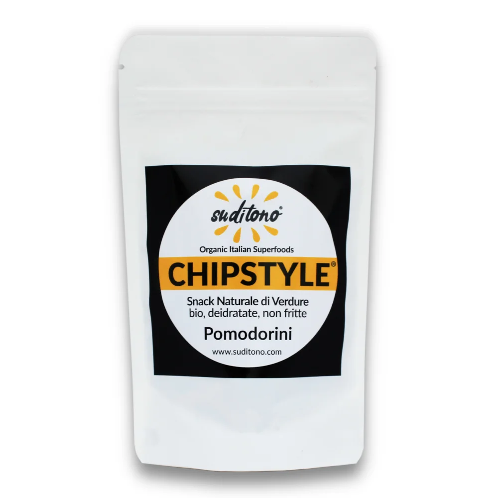 Healthy snack dried vegetables chips CHIPSTYLE CHERRY TOMATO gluten free